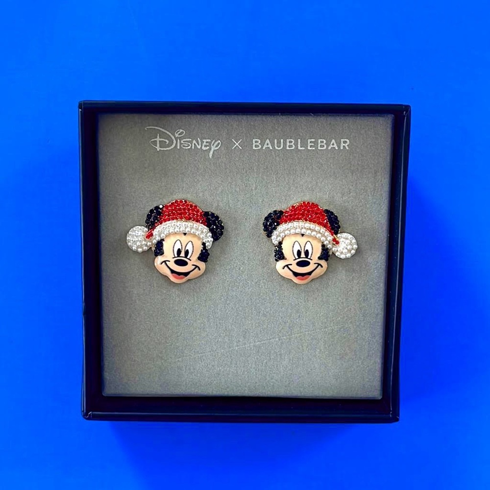BaubleBar x Disney CHRISTMAS Mickey earrings